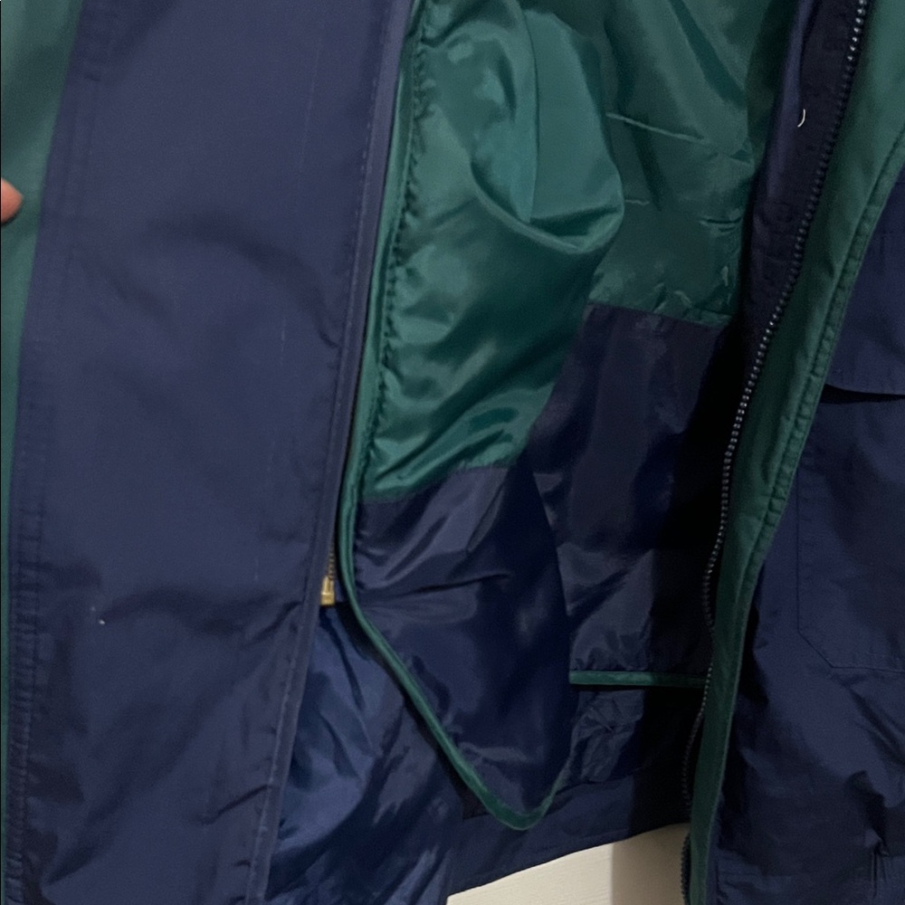 Munsingwear Classic Navy 2 in 1 Jacket NWOT retail $89 - Picture 2 of 7